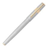 Hugo Boss Gear Pinstripe Rollerball Pen Silver And Gold