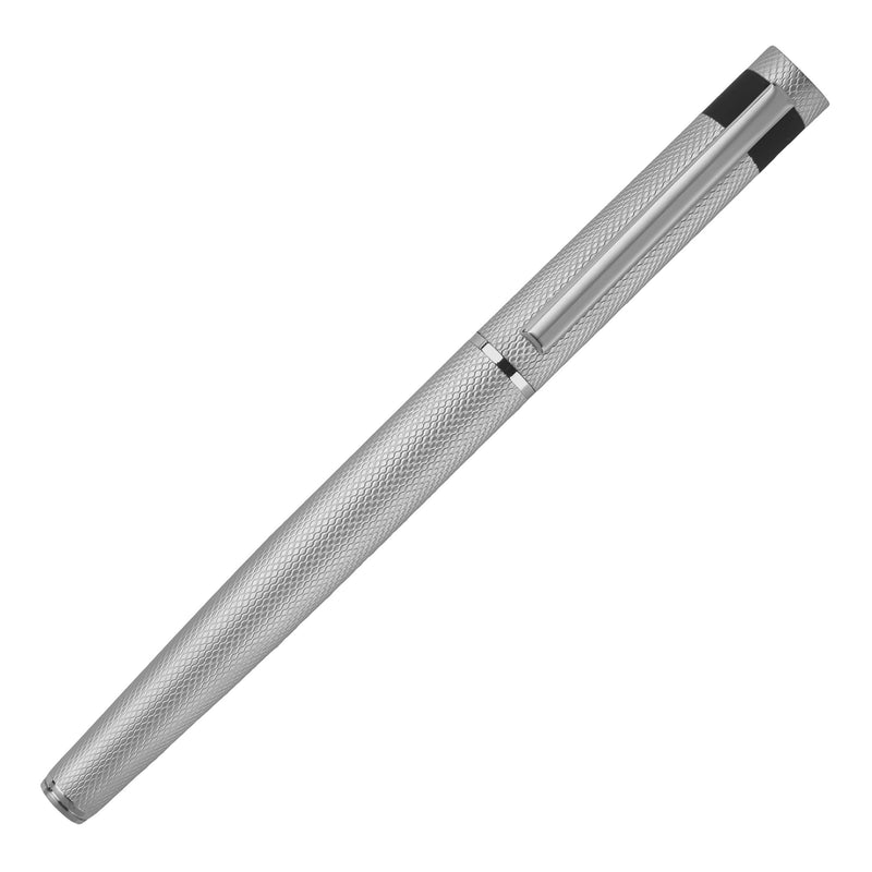 Hugo Boss Loop Diamond Fountain Pen Chrome