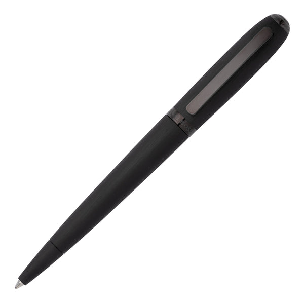 Contour Brushed Ballpoint Pen Black