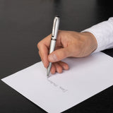 Hugo Boss Contour Brushed Ballpoint Pen Chrome