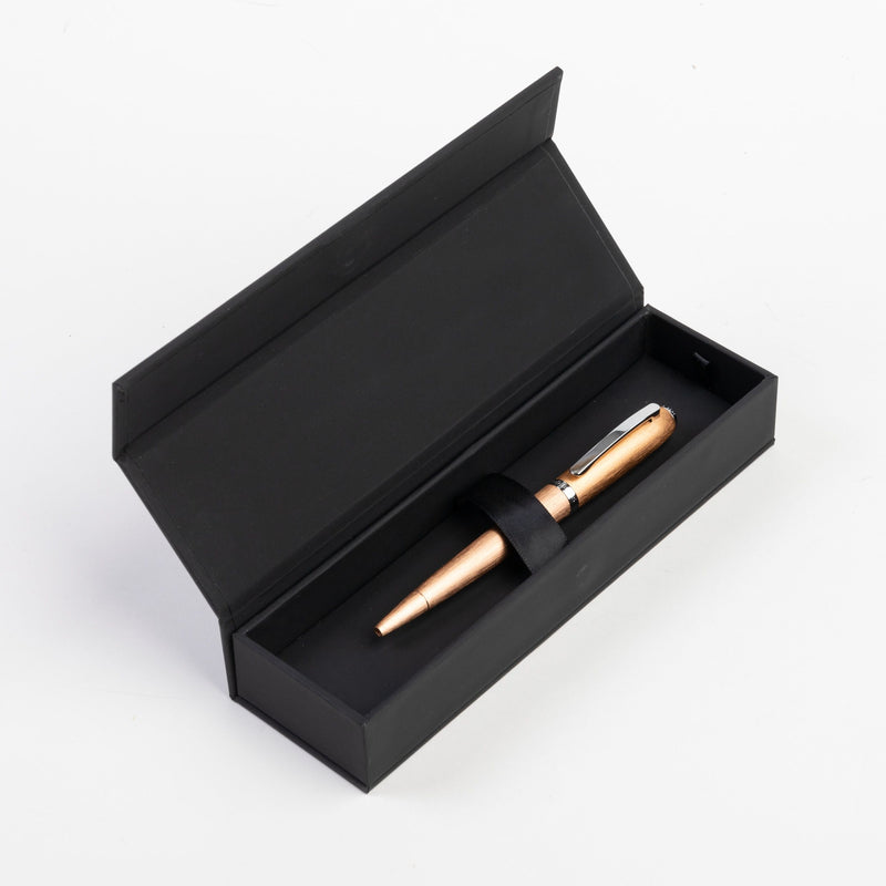 Hugo Boss Contour Brushed Ballpoint Pen Champange
