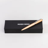 Hugo Boss Contour Brushed Ballpoint Pen Champange