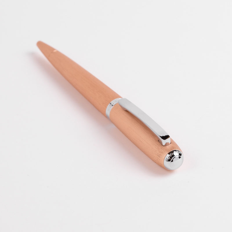 Hugo Boss Contour Brushed Ballpoint Pen Champange