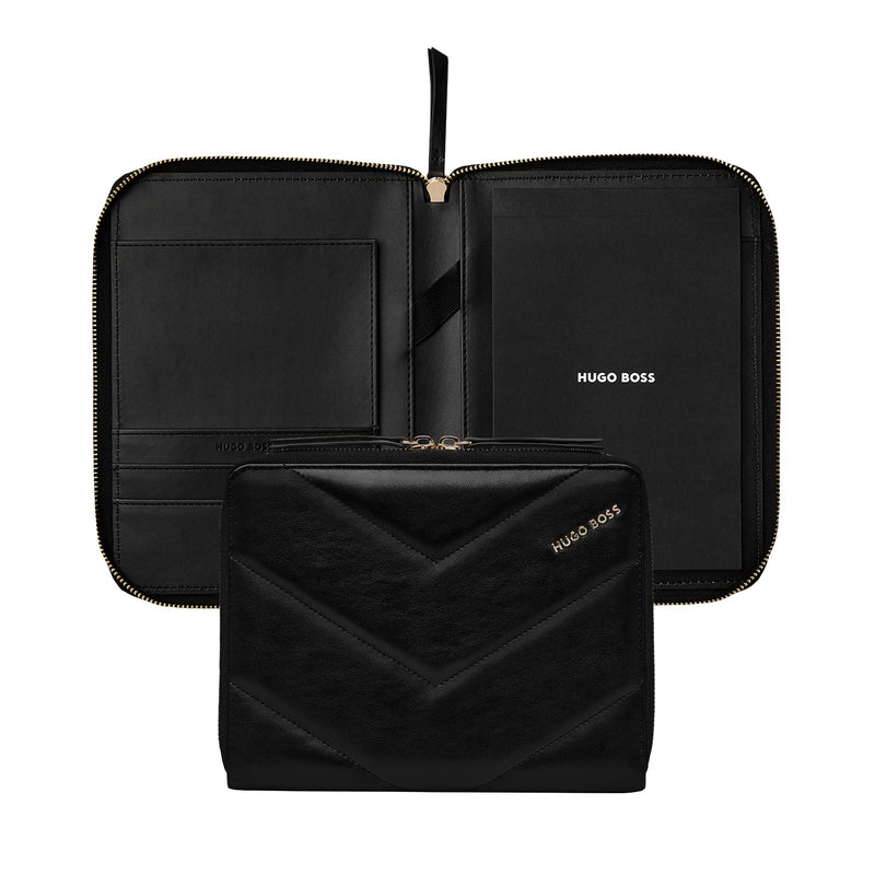 Hugo Boss Triga Black Conference Folder A4