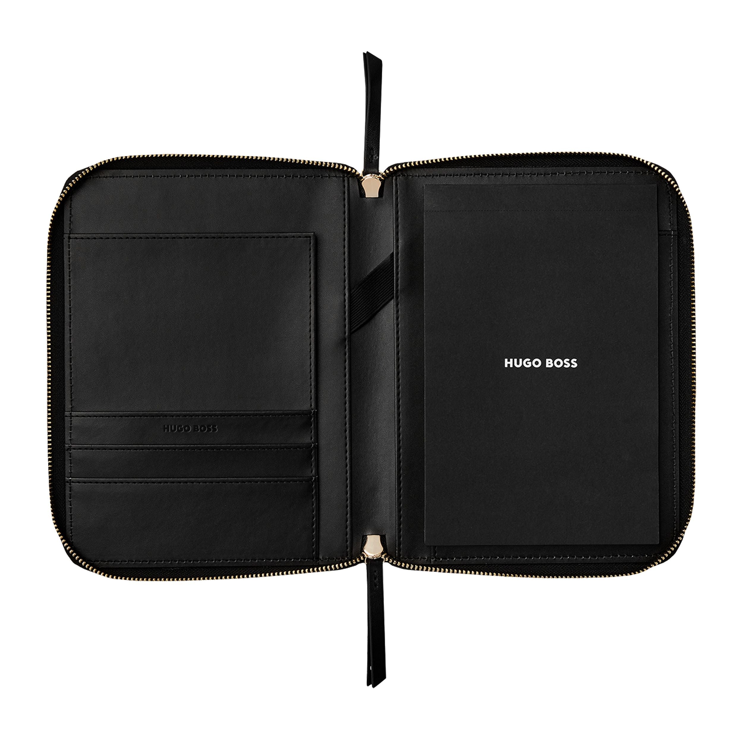 Hugo Boss Triga Black Conference Folder A4