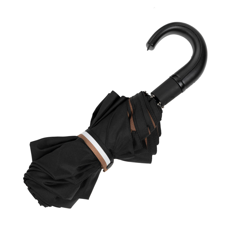 Hugo Boss Umbrella Iconic Black Pocket