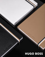 Hugo Boss Iconic White Plain Notebook A5