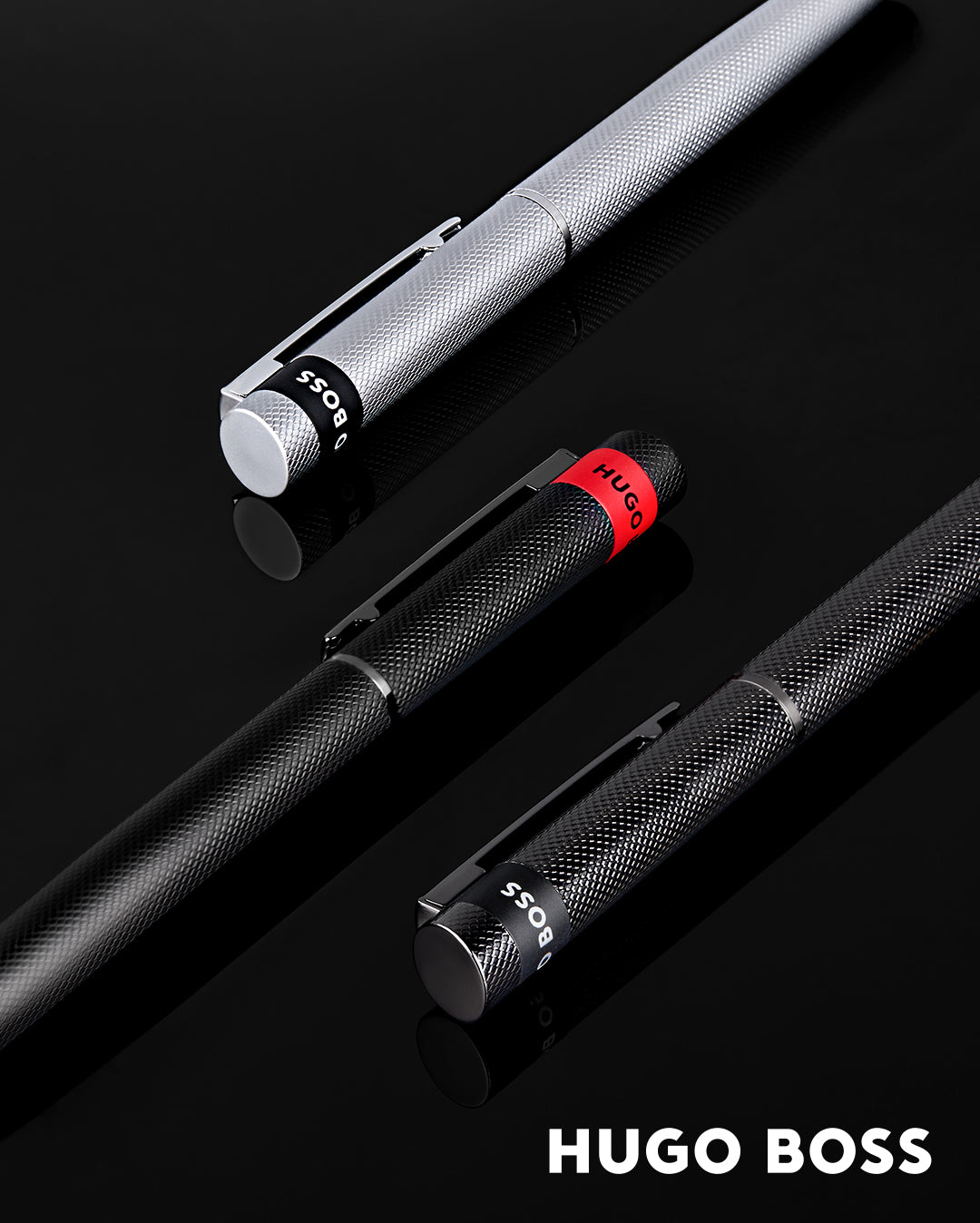 Hugo Boss Loop Diamond Ballpoint Pen Gun