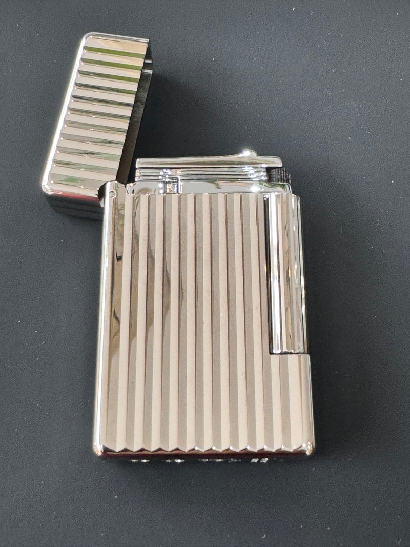 S.T. Dupont INITIAL WHITE BRONZE FINISH LIGHTER-020802B
