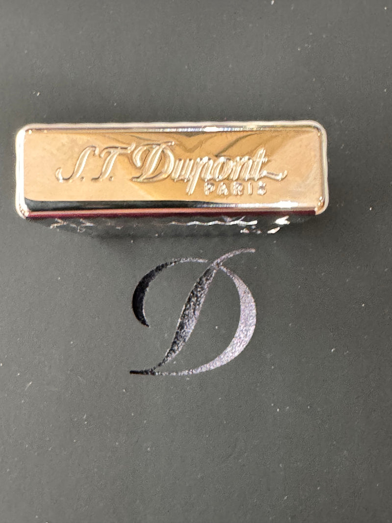 S.T. Dupont INITIAL WHITE BRONZE FINISH LIGHTER-020802B