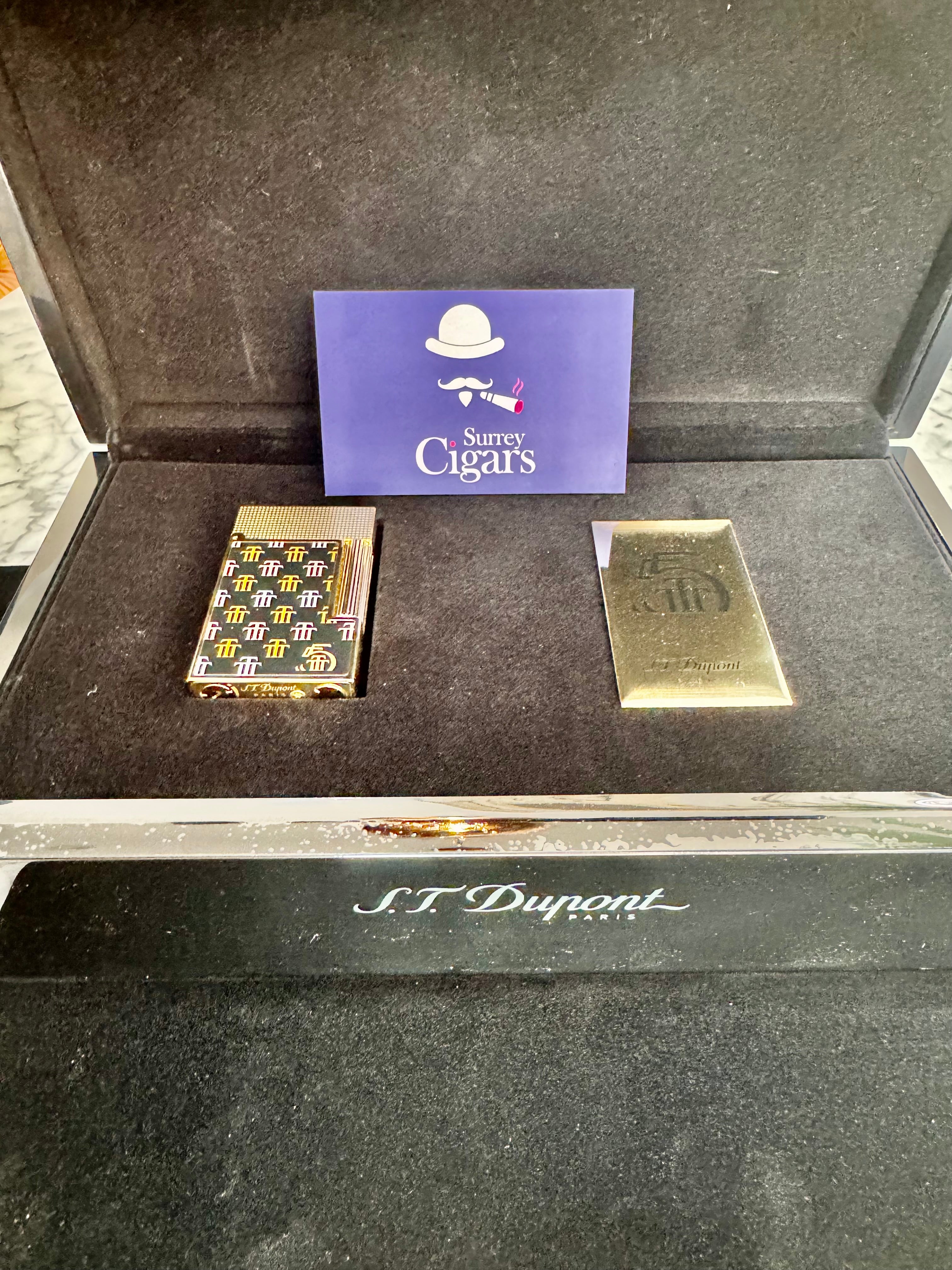 S.T. Dupont Ligne 2 Trinidad 55th Anniversary Celebration Black / gold C16077