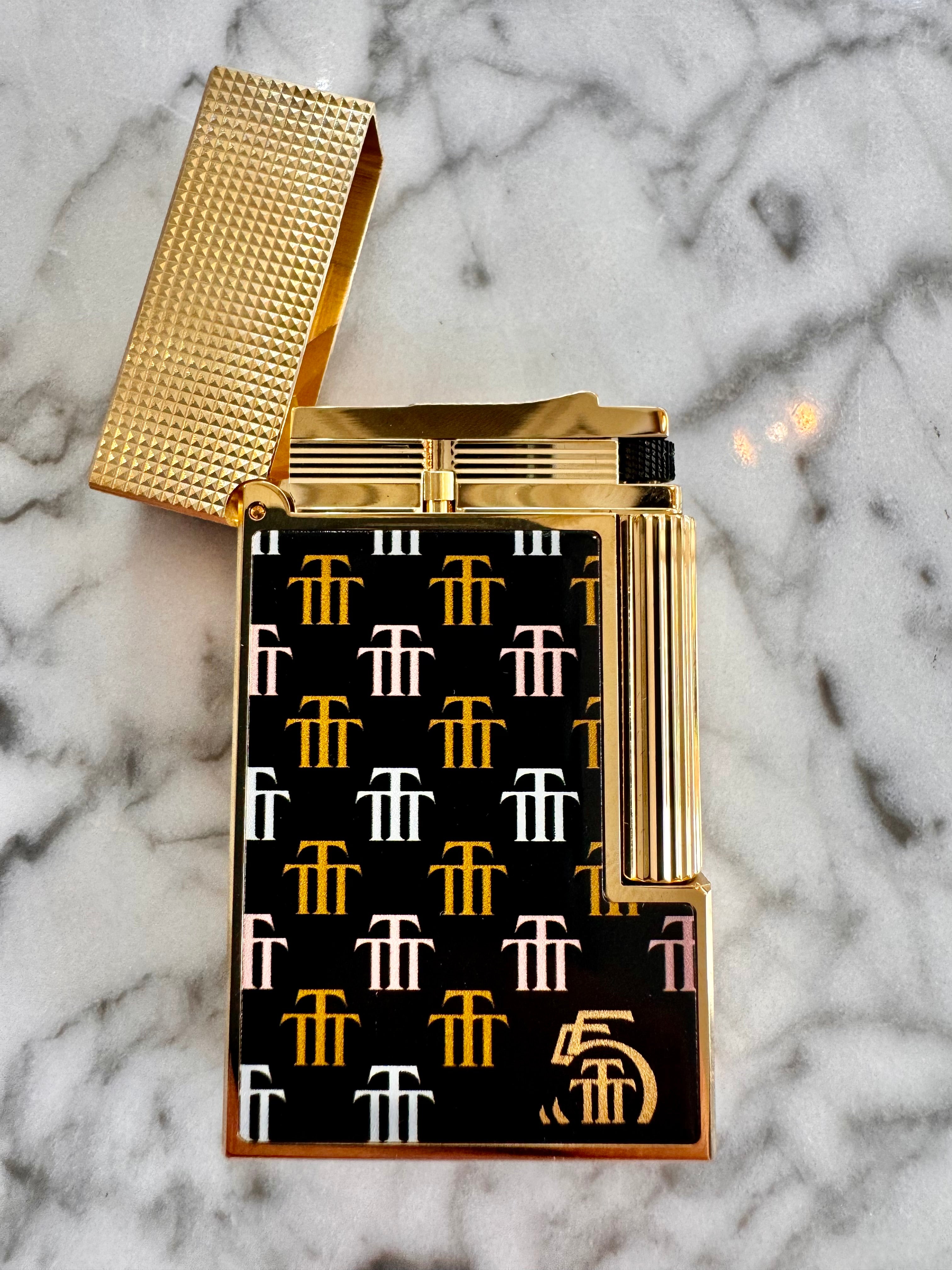 S.T. Dupont Ligne 2 Trinidad 55th Anniversary Celebration Black / gold C16077