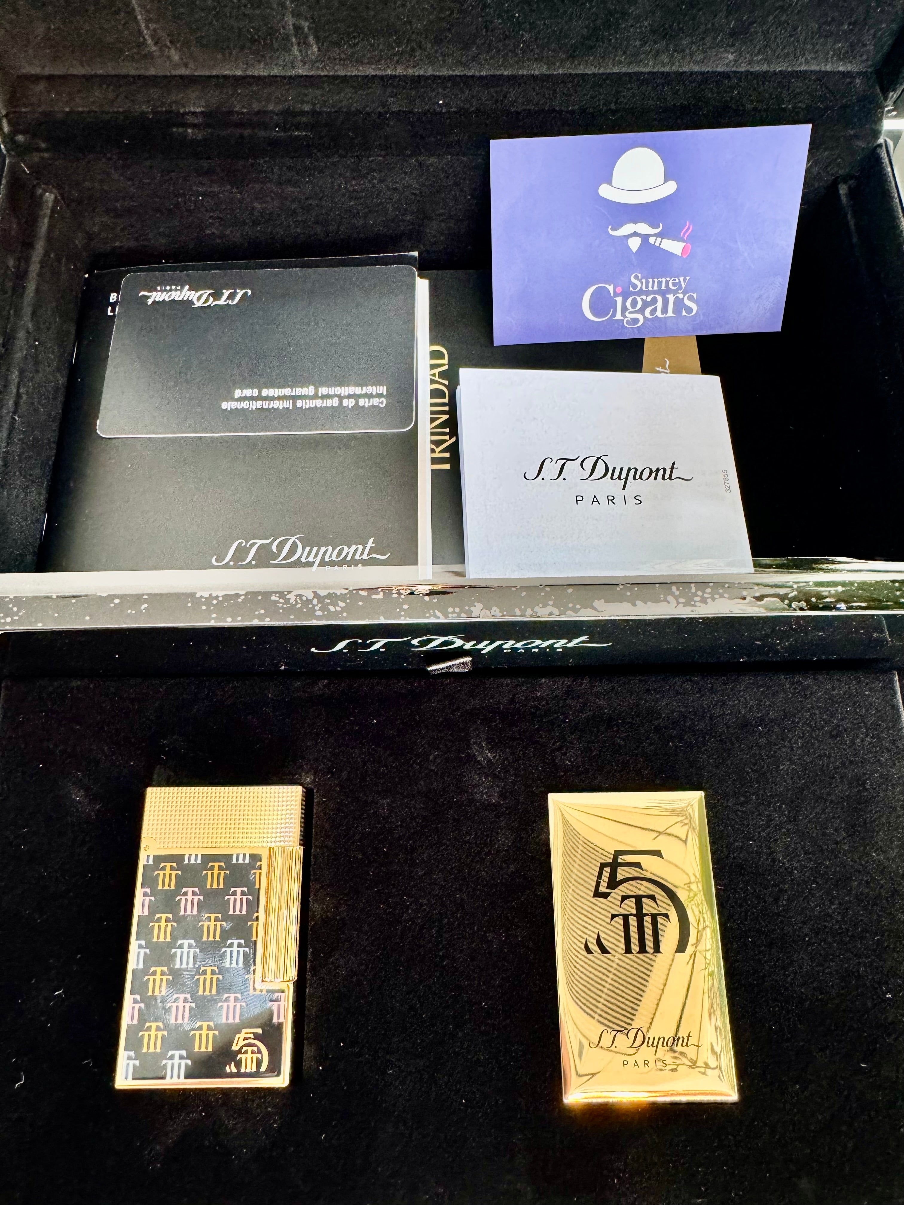 S.T. Dupont Ligne 2 Trinidad 55th Anniversary Celebration Black / Gold