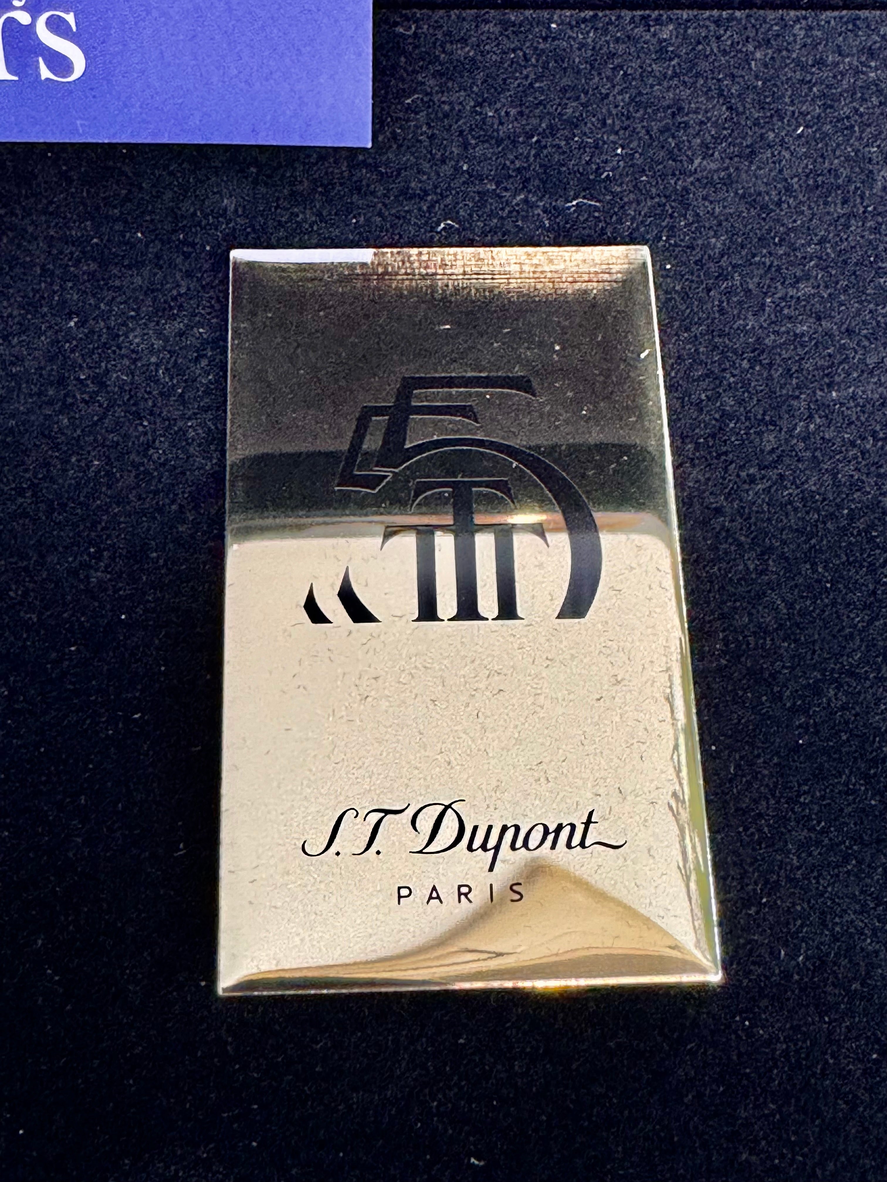 S.T. Dupont Le Grand Chrome Trinidad 55th Anniversary Celebration Gold C23077