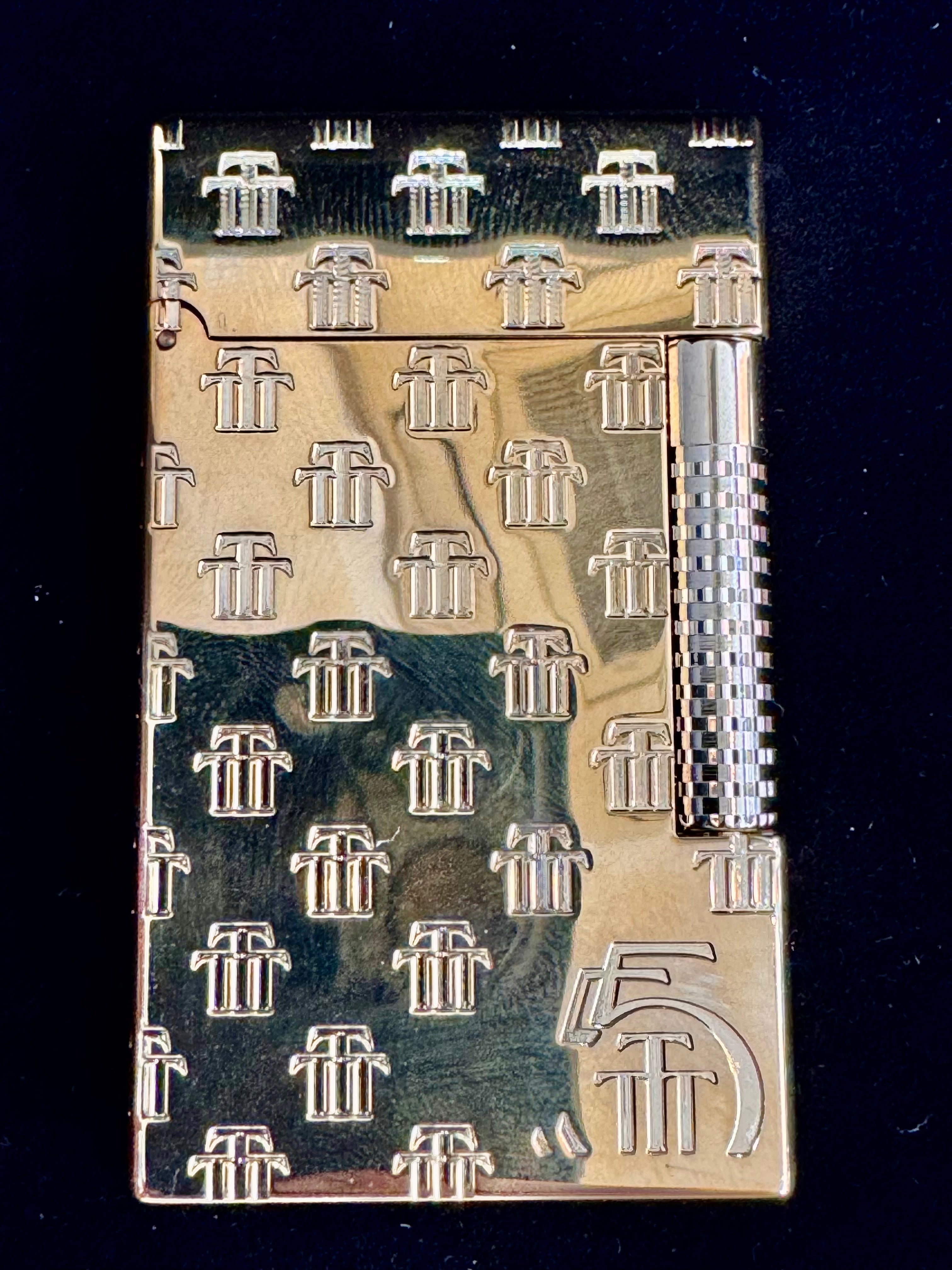 S.T. Dupont Le Grand Chrome Trinidad 55th Anniversary Celebration Gold C23077