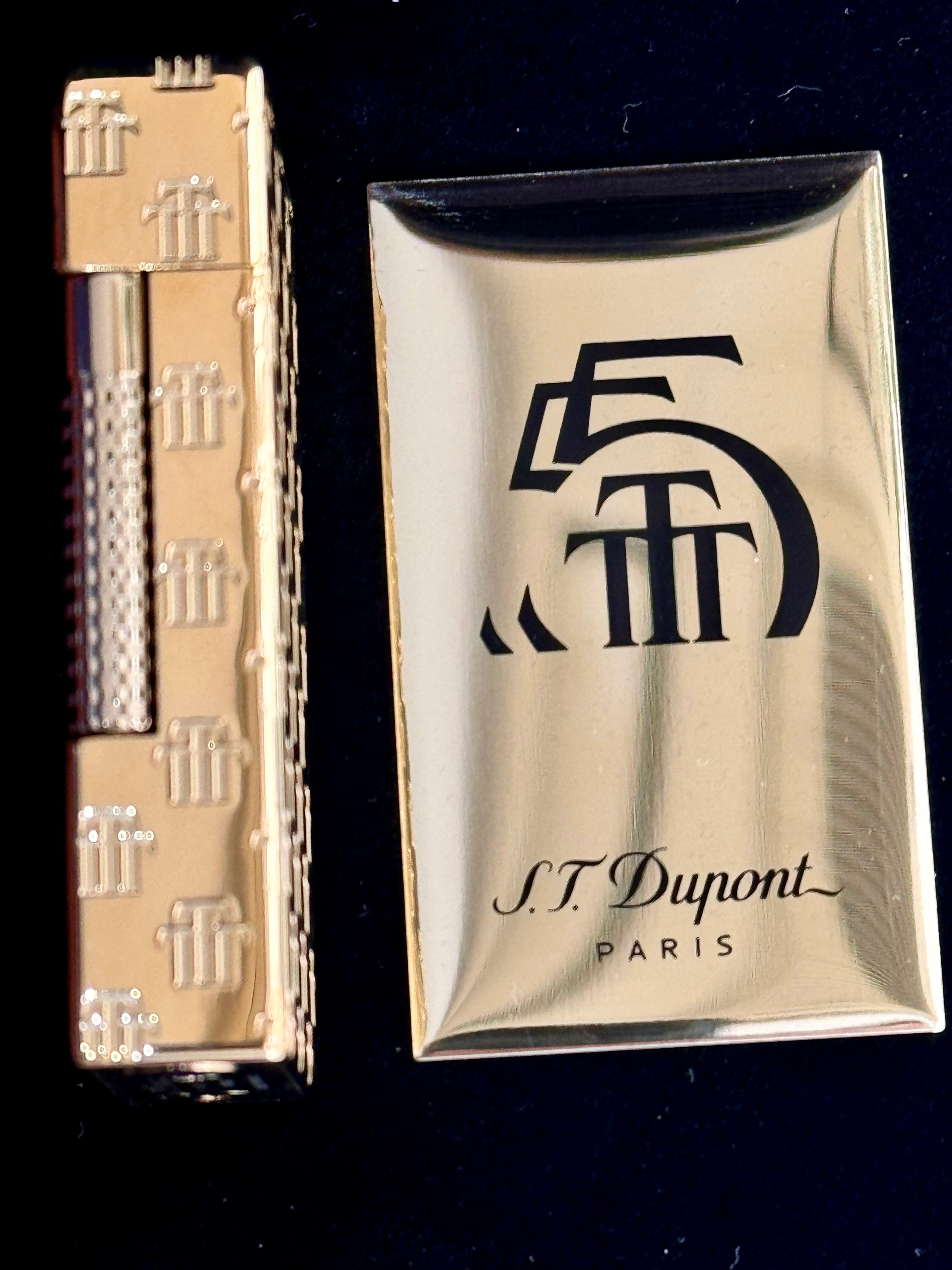 S.T. Dupont Le Grand Chrome Trinidad 55th Anniversary Celebration Gold C23077