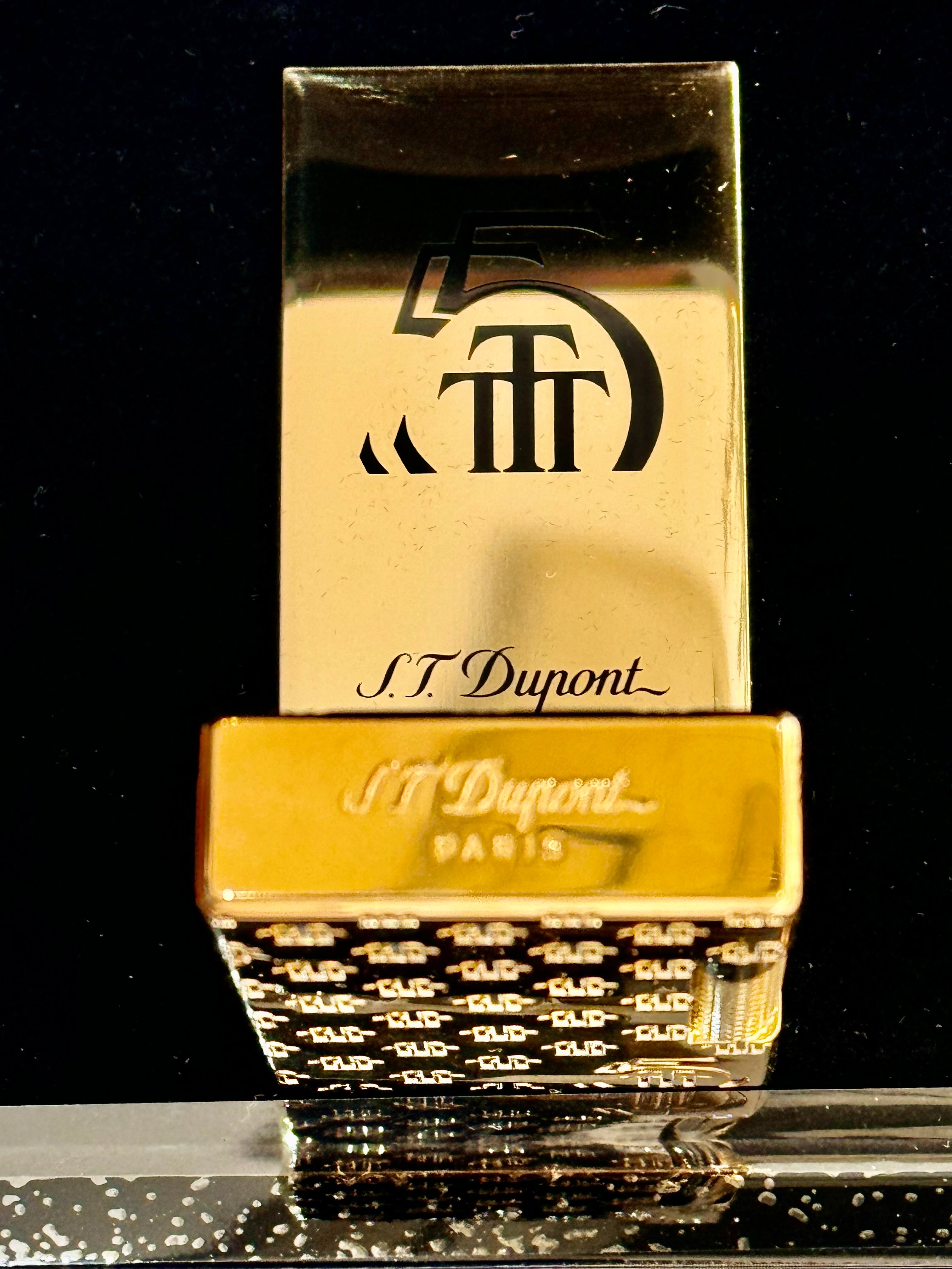 S.T. Dupont Le Grand Chrome Trinidad 55th Anniversary Celebration Gold C23077