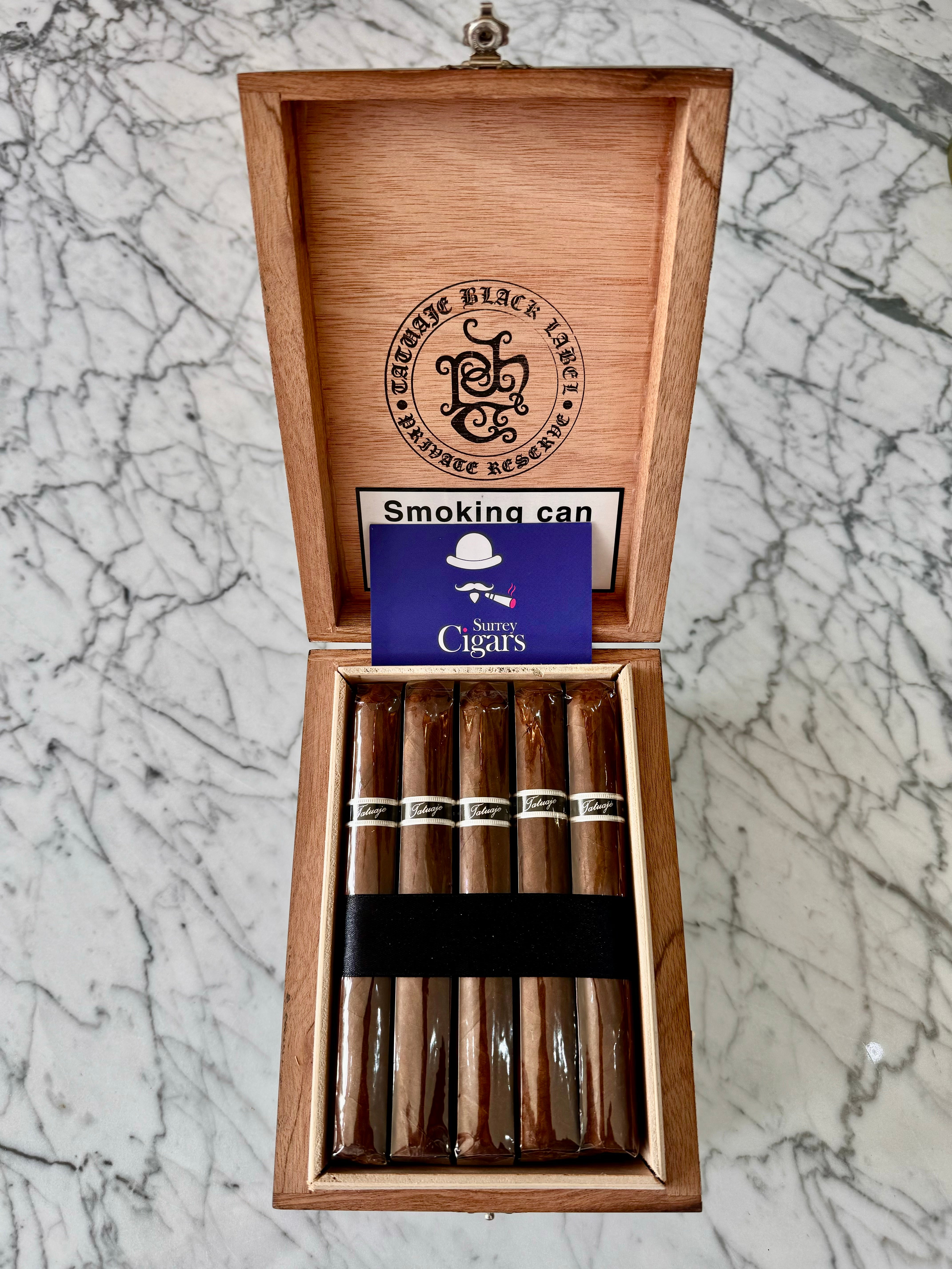 Tatuaje Black Label Private Reserve Toro - Special limited production of only 1000 boxes
