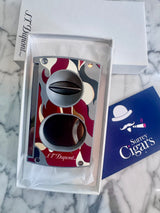 ST Dupont Cigar cutter Double blade Camo Red 003451R