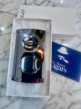 ST Dupont Cigar Cutter Double Blade Silver 003418