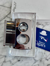 ST Dupont Cigar Cutter Double Blade Silver 003418