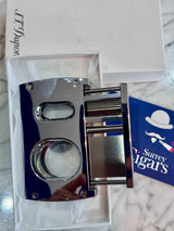 ST Dupont Cigar Cutter Double Blade Silver 003418