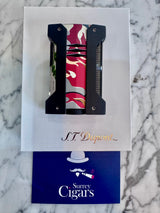 ST Dupont Defi Extreme blue flame torch Lighter Matt Camo Red 021451