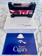 ST Dupont Defi Extreme blue flame torch Lighter Matt Camo Red 021451