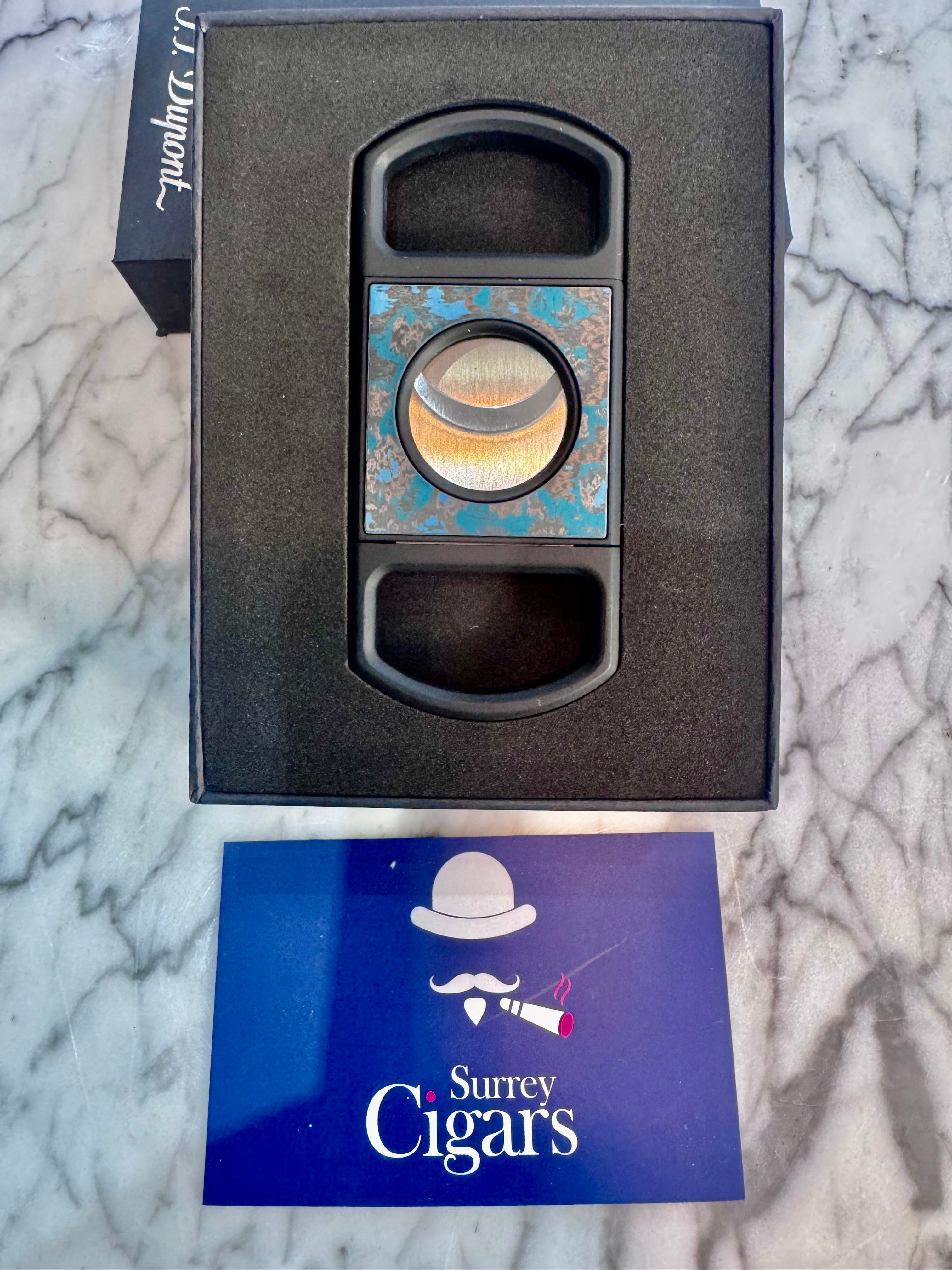 S.T. Dupont Carbon Cigar Cutter Glacial Cave, 003397GC