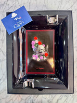 ST Dupont Cigar Ashtray Memento Mori black  006494