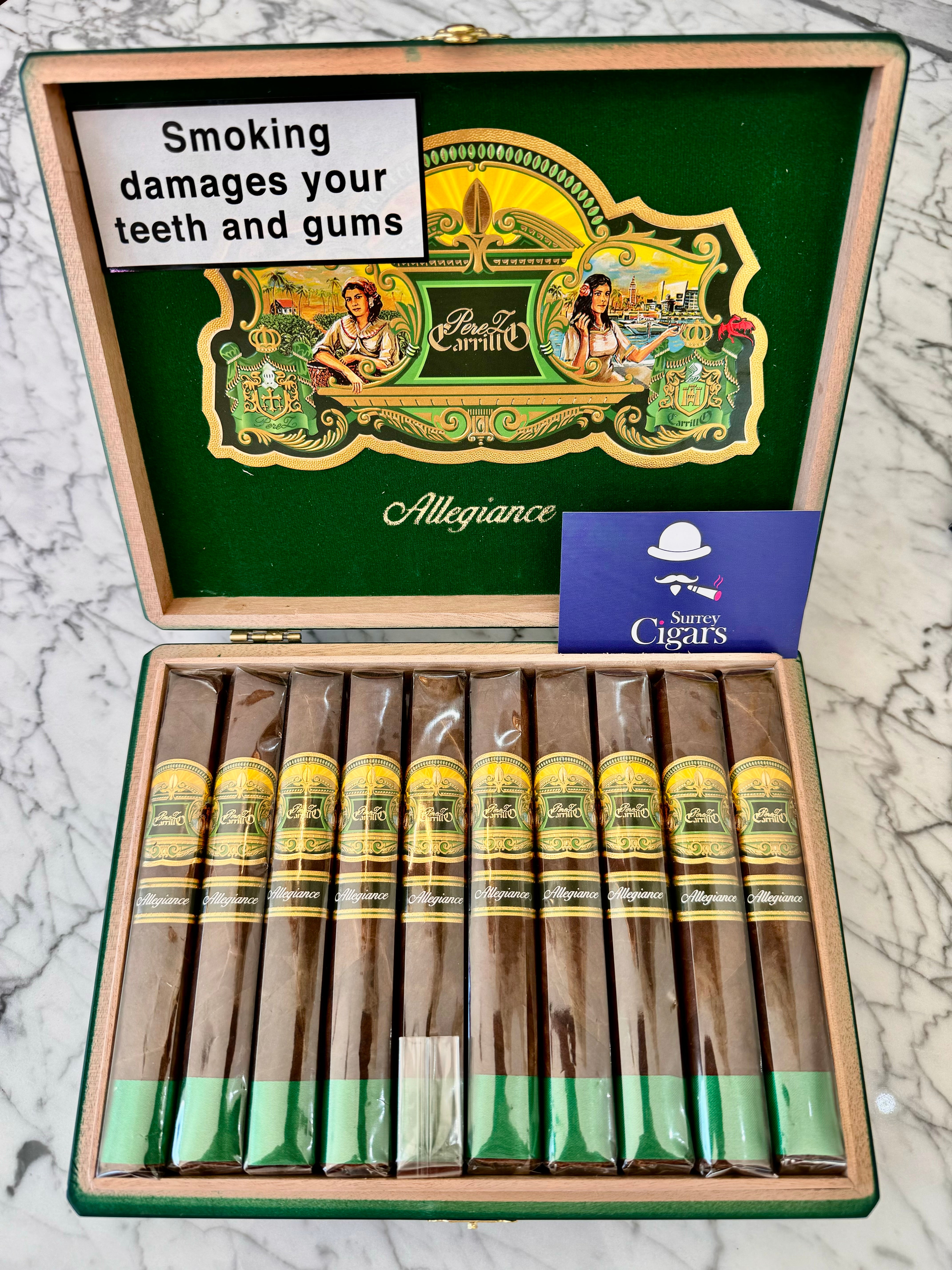 E.P. Carrillo Allegiance Confidant - This cigar was awarded No1 Cigar of the Year by Cigar Journal in 2023