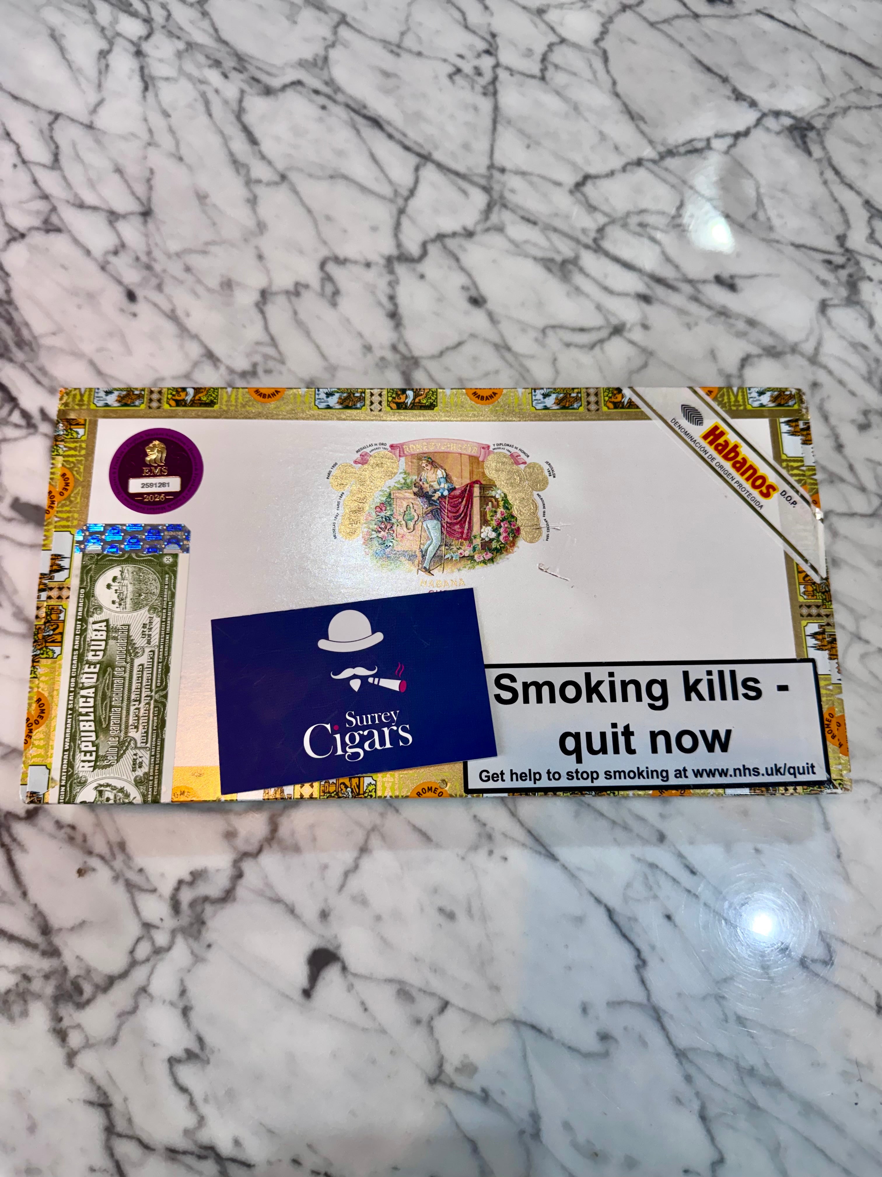 Romeo Y Julieta Short Churchill