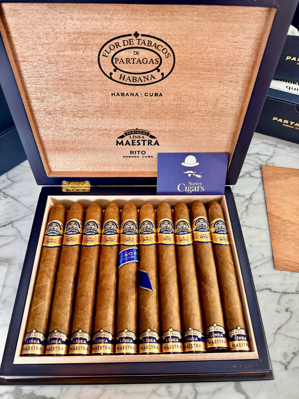 Discover Partagas Línea Maestra Rito | Premium Cigars at Surrey Cigars