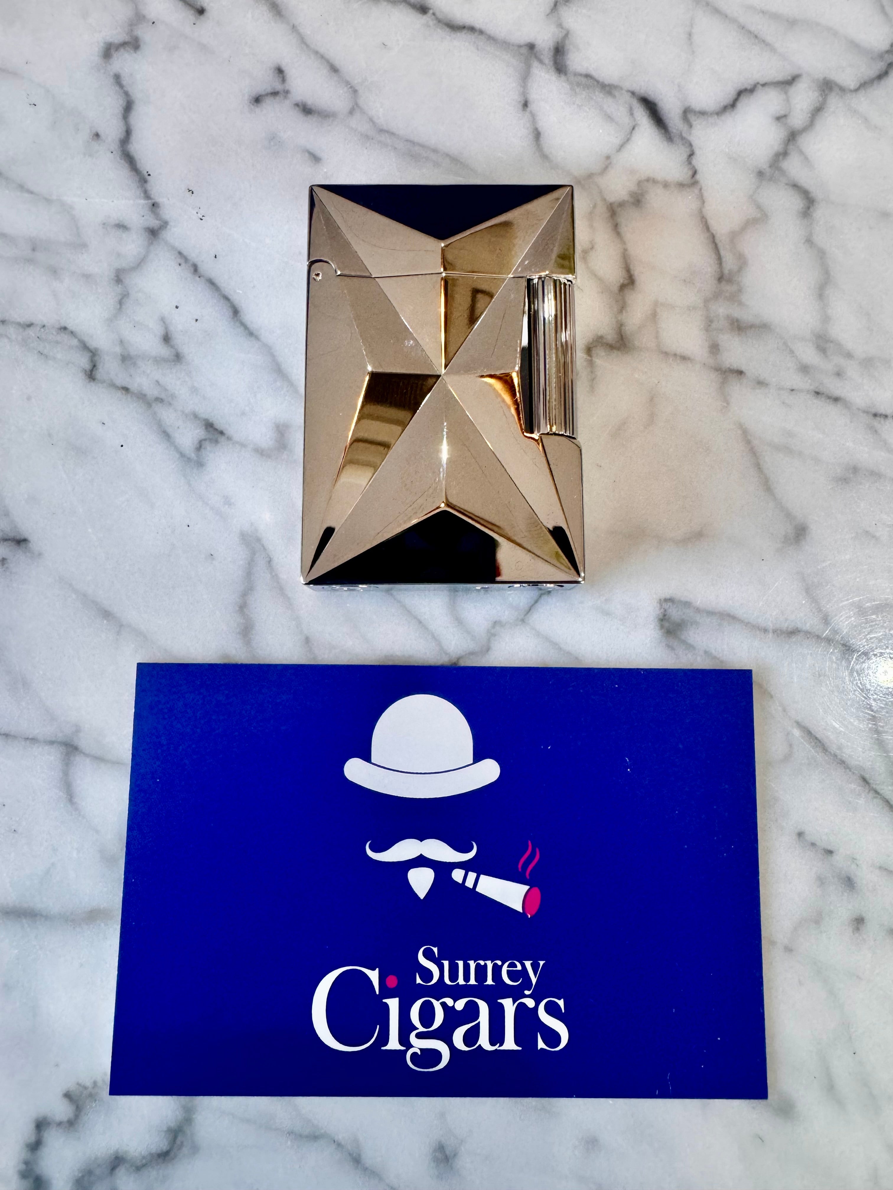 S.T. Dupont  Ligne 2 Lighter Small Fire X Silver- C18610