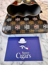 S.T.Dupont 3 cigar case Leather case Trinidad Black