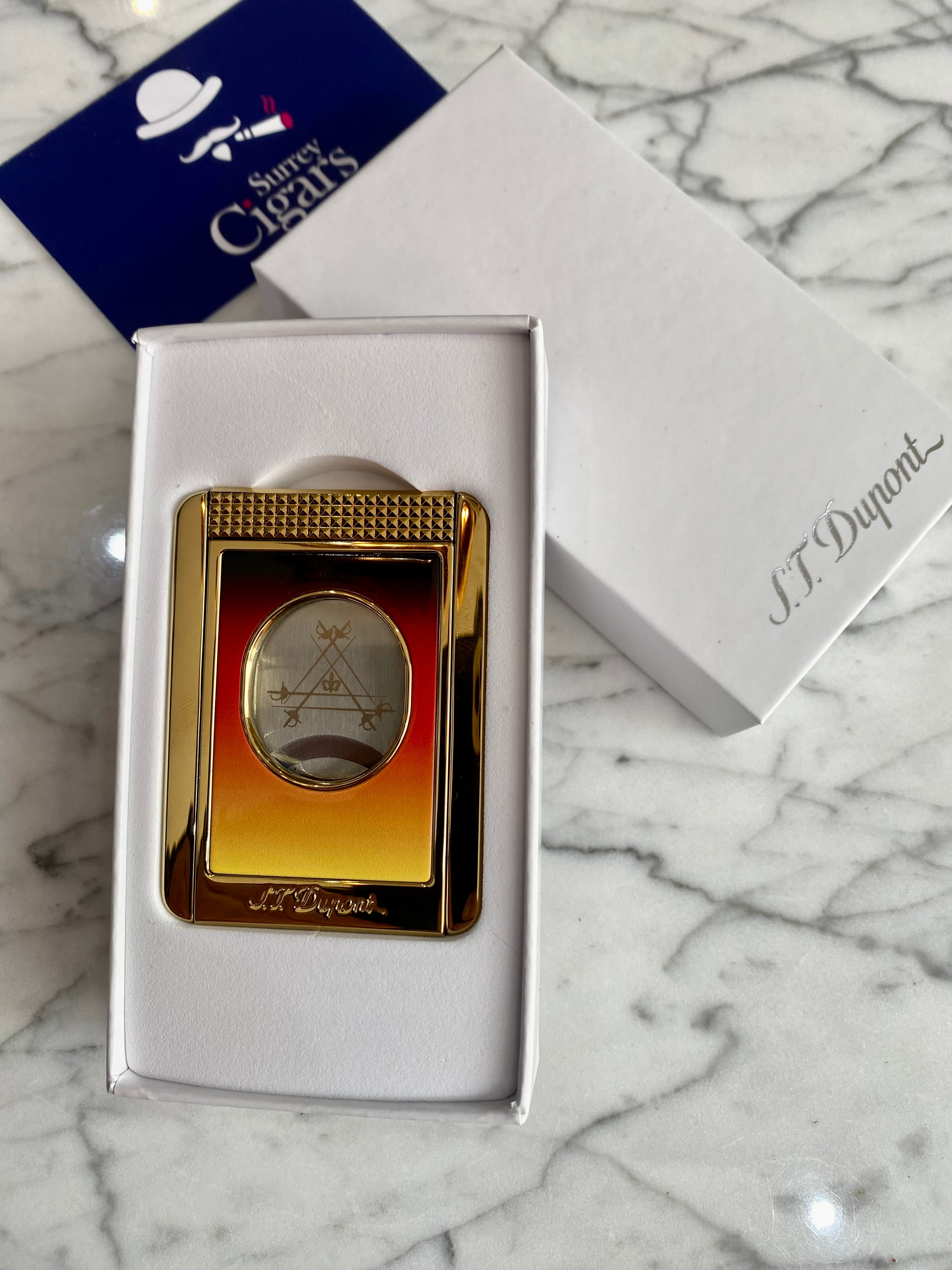 S.T. Dupont Montecristo Le Crepuscule Limited Edition Cigar Cutter Stand