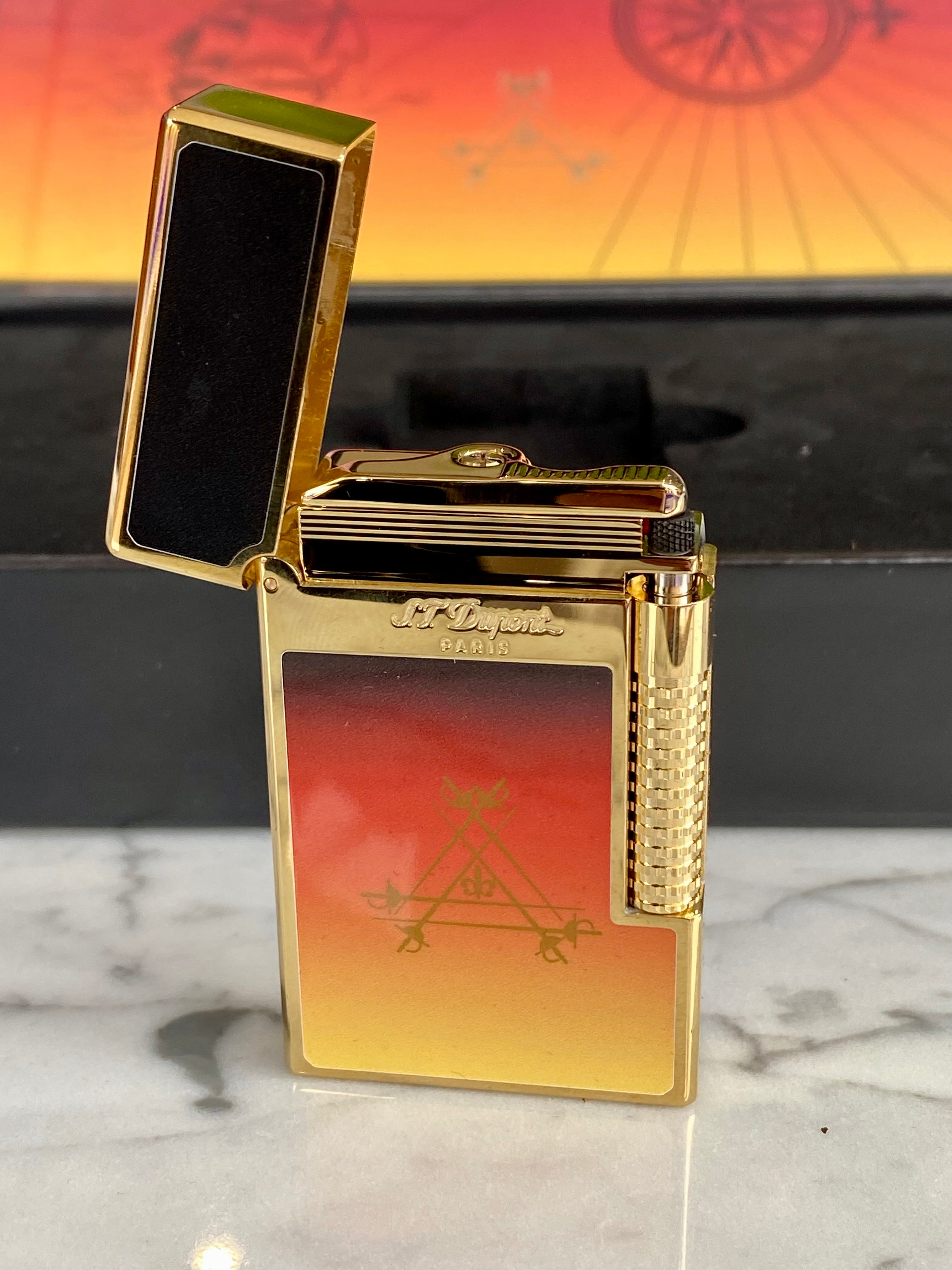S.T. Dupont Montecristo Le Crepuscule Limited Edition Lighter