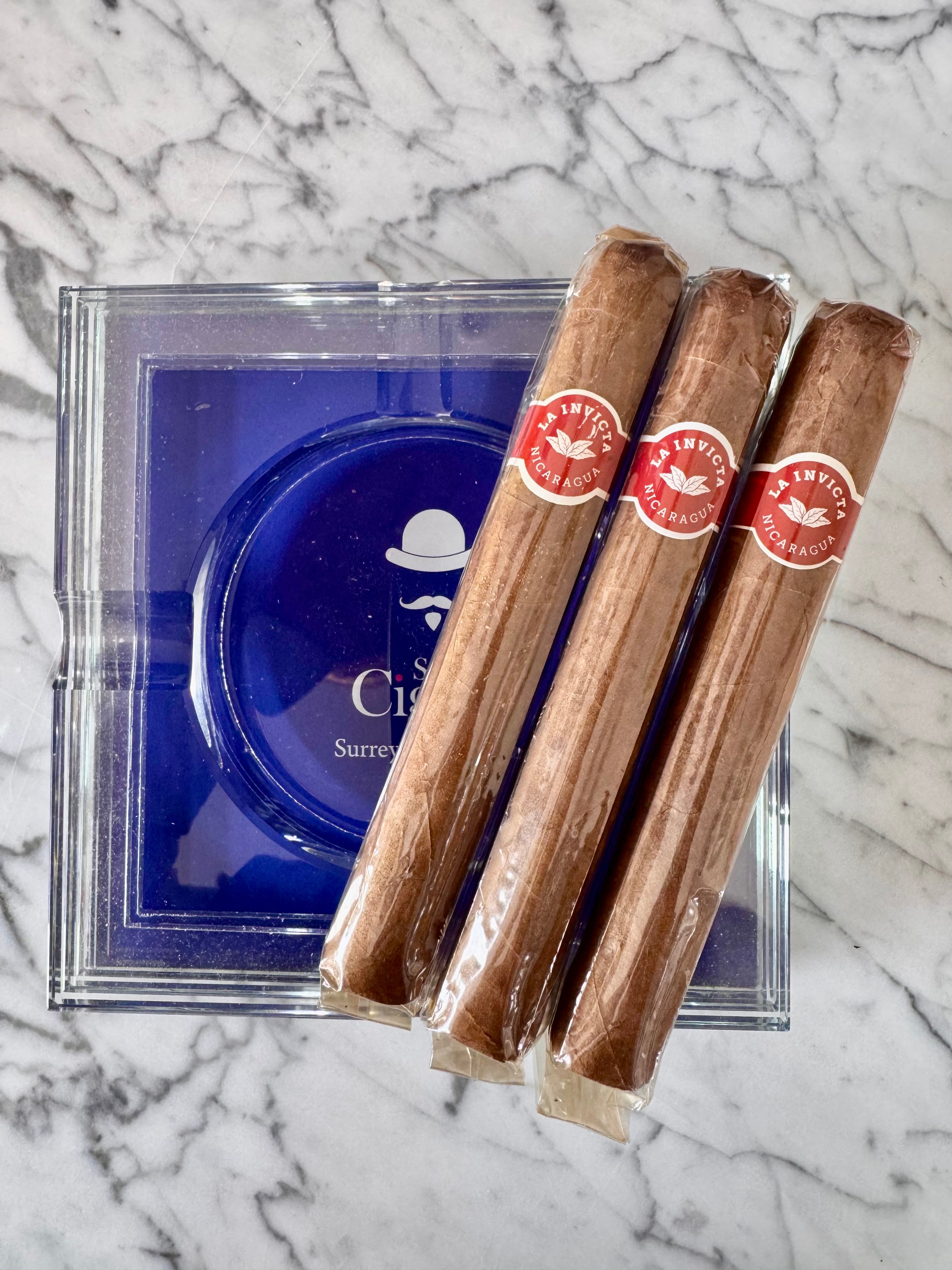 La Invicta Canon Pack of 3 tubed Cigars