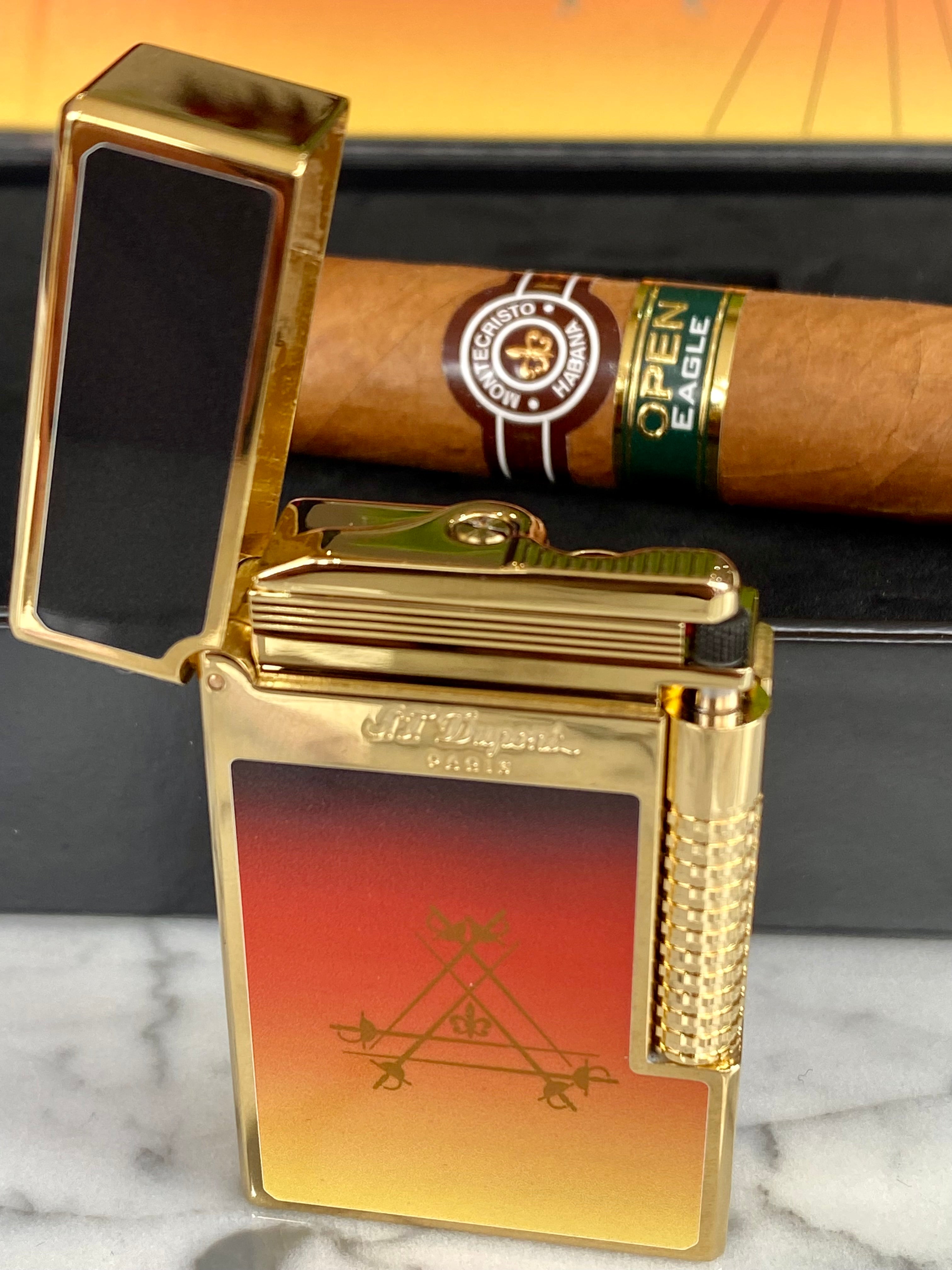 S.T. Dupont Montecristo Le Crepuscule Limited Edition Lighter