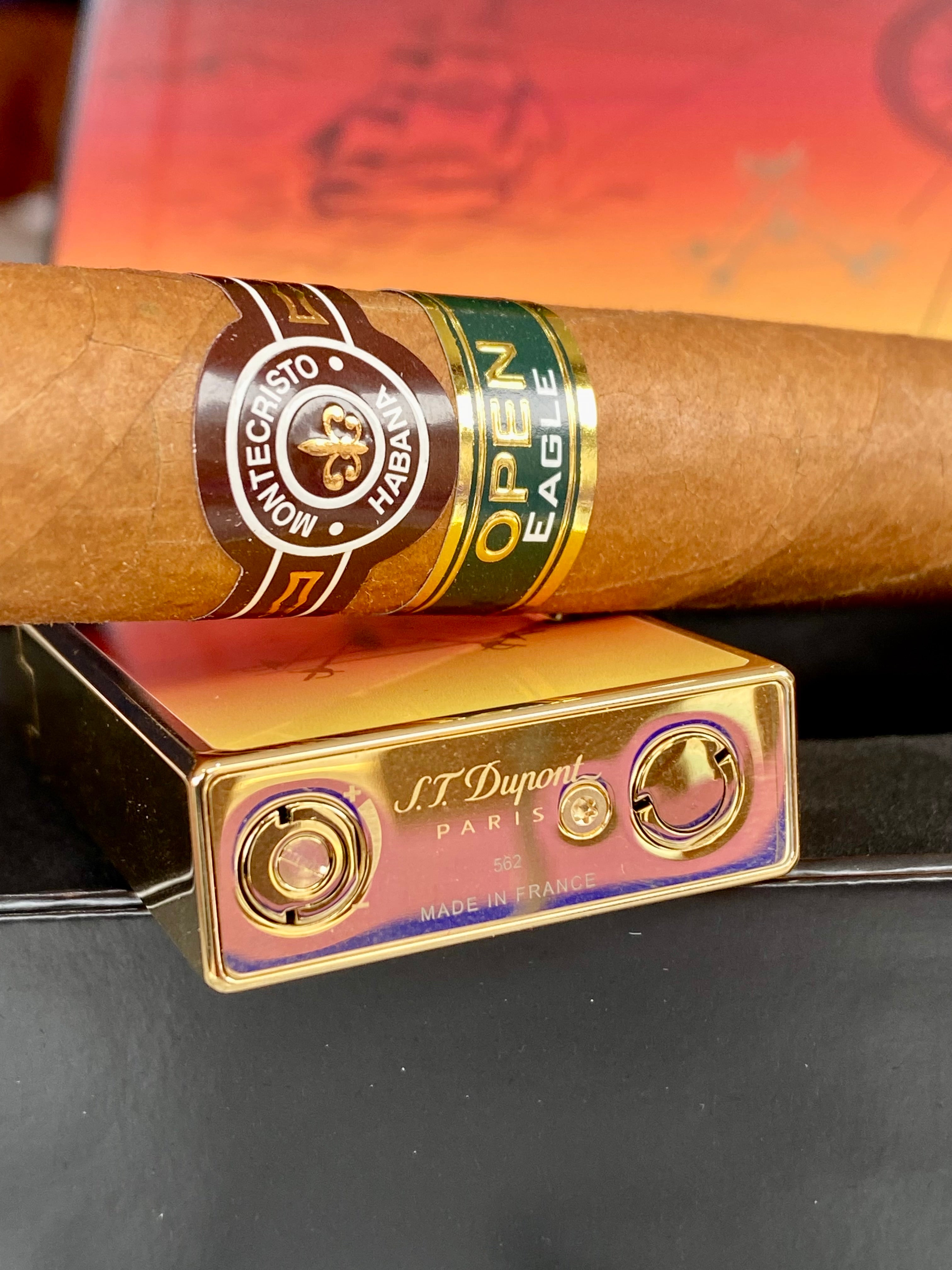 S.T. Dupont Montecristo Le Crepuscule Limited Edition Lighter