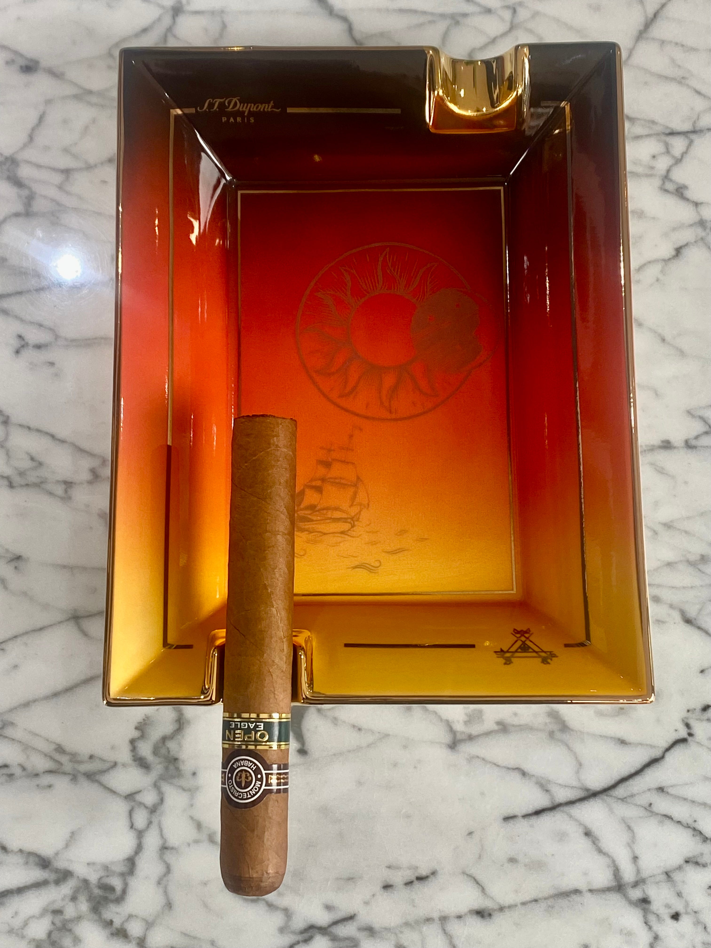 S.T. Dupont Montecristo Le Crepuscule Limited Edition Ashtray 006436