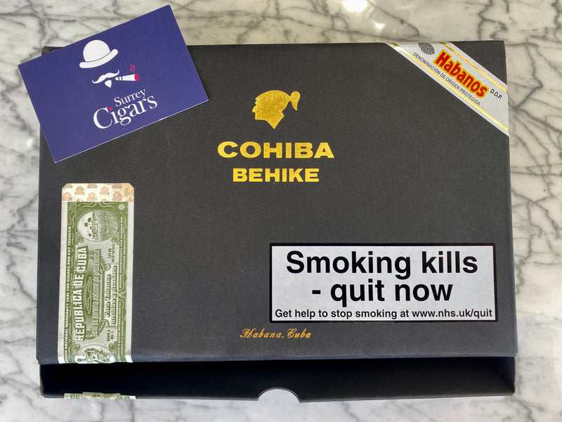 Cohiba Behike BHK 52 Box of 10 Limited Annual Production EMS