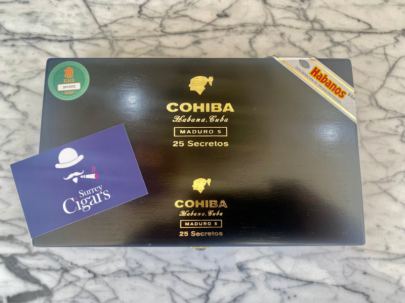 Cohiba Secretos Maduro 5 (Box of 25)