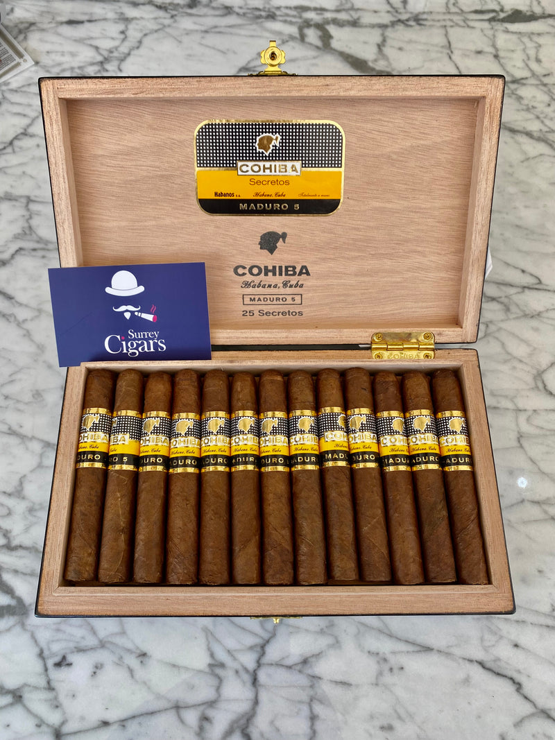 Cohiba Secretos Maduro 5 (Box of 25)