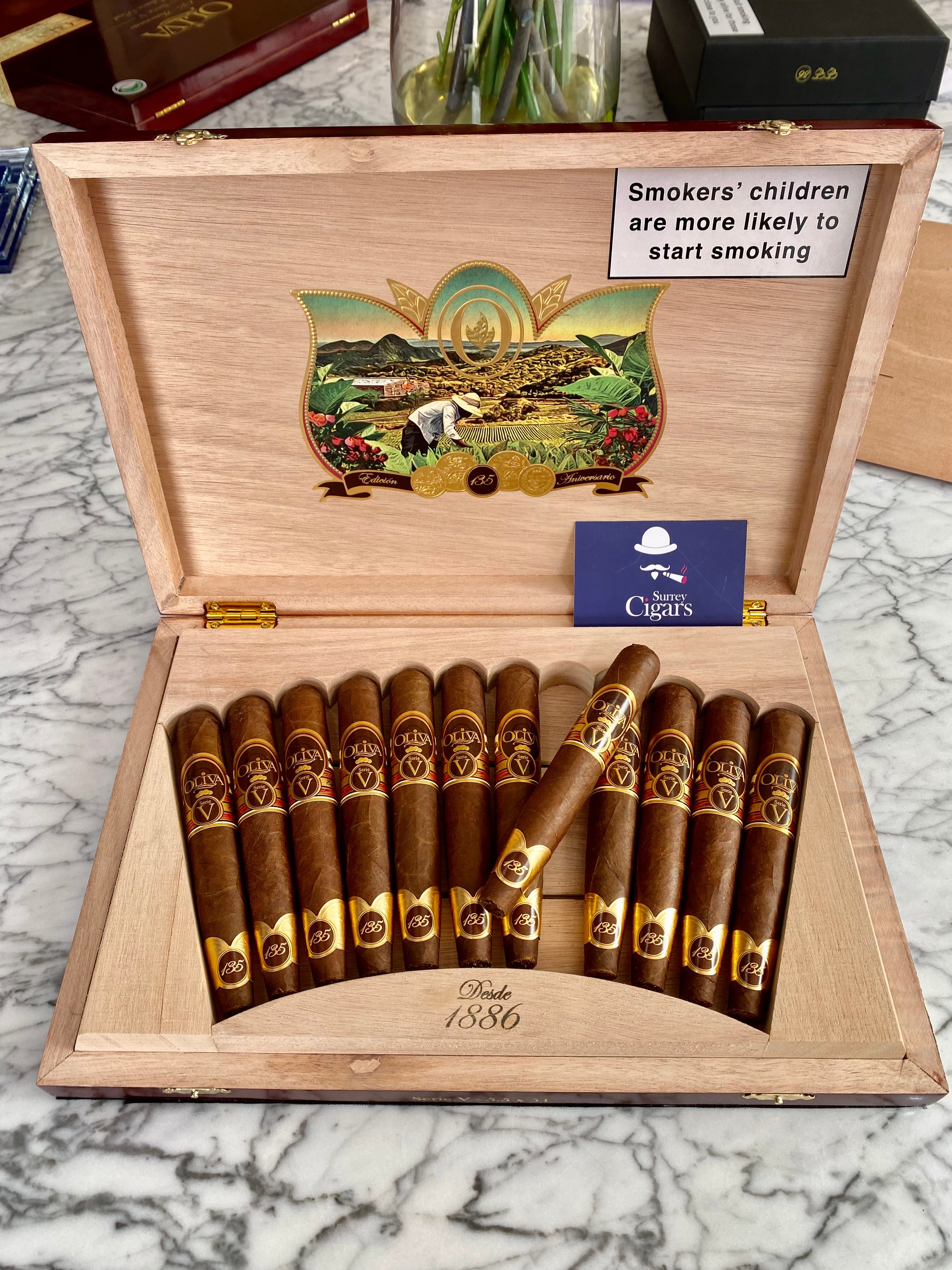 Oliva 135 Aniversario Serie V Edicion Real  Limited Edition Only 3000 boxes