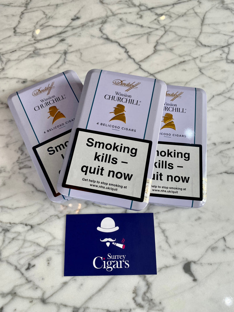 Davidoff Winston Churchill Traveller Belicoso
