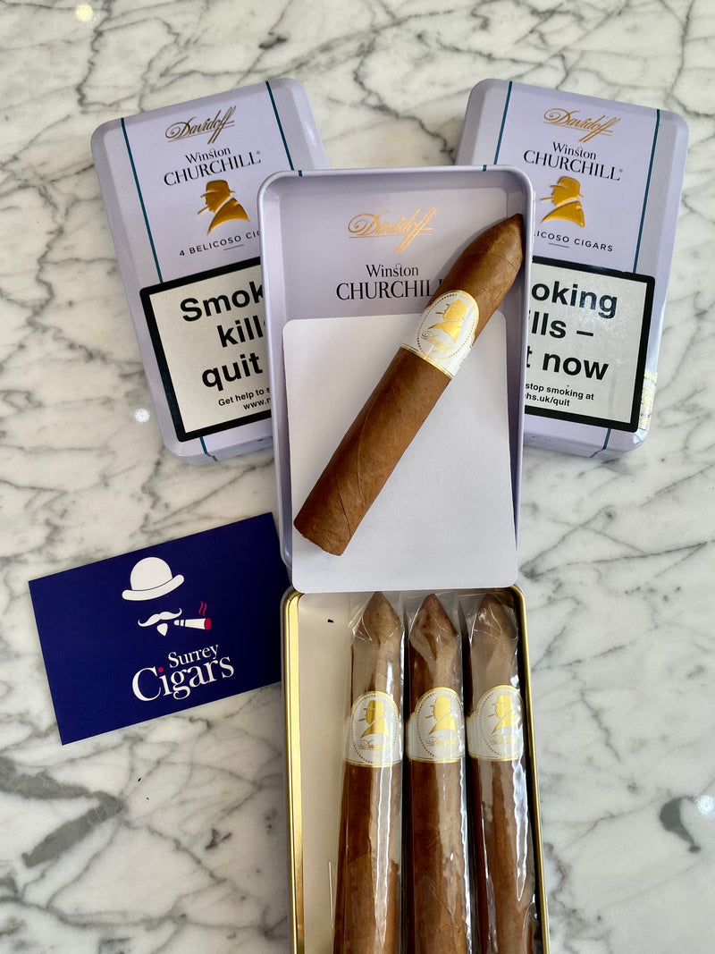 Davidoff Winston Churchill Traveller Belicoso