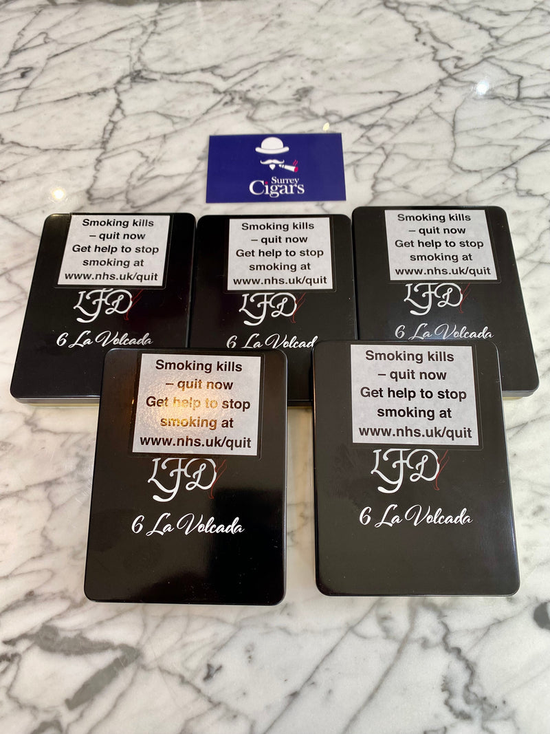 La Flor Dominicana La Volcada Petite - Tin of 6 Cigars