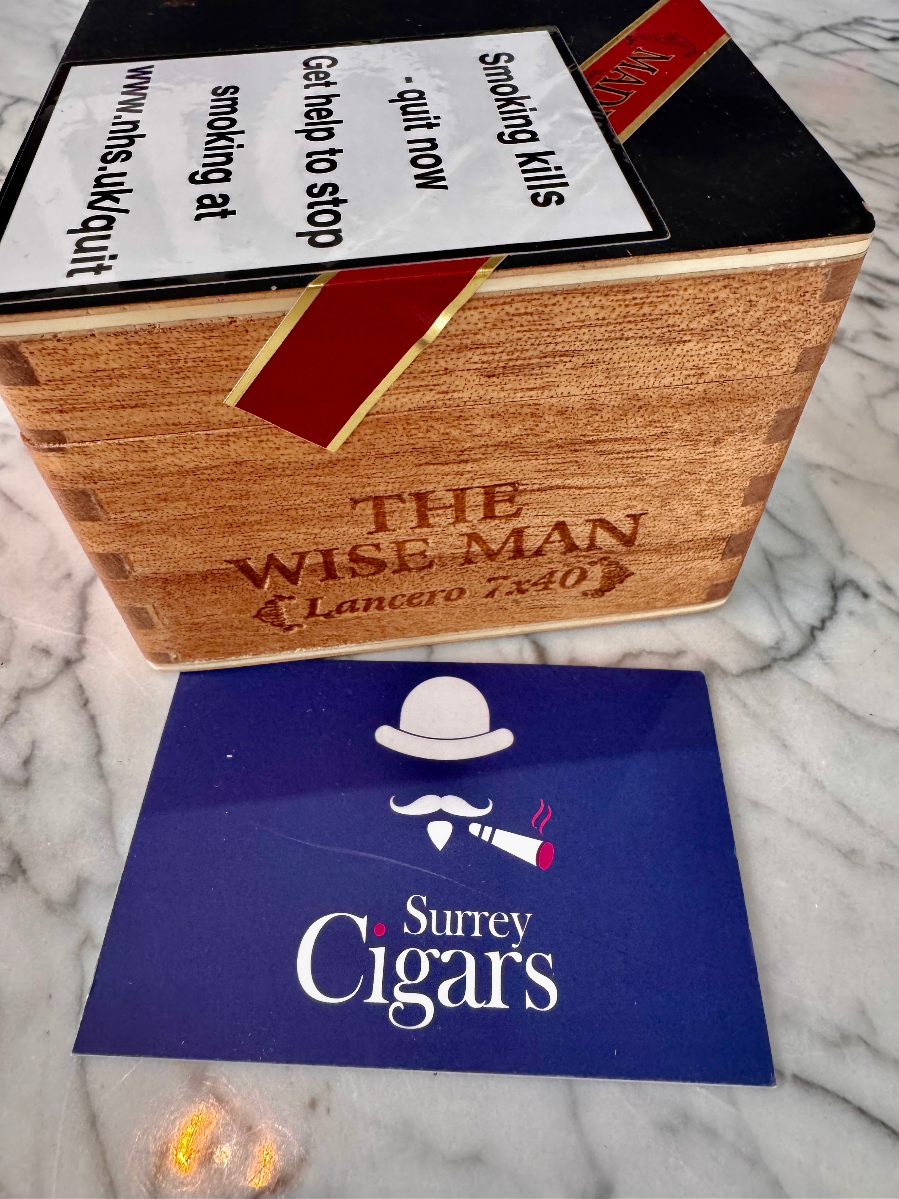 Foundation The Wise Man Maduro Lancero Limited Edition