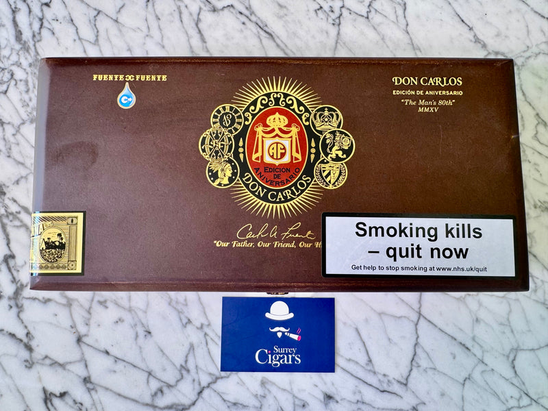 Arturo Fuente - Don Carlos Edicion De Aniversario "The Man's 80th"  Eye of the Bull